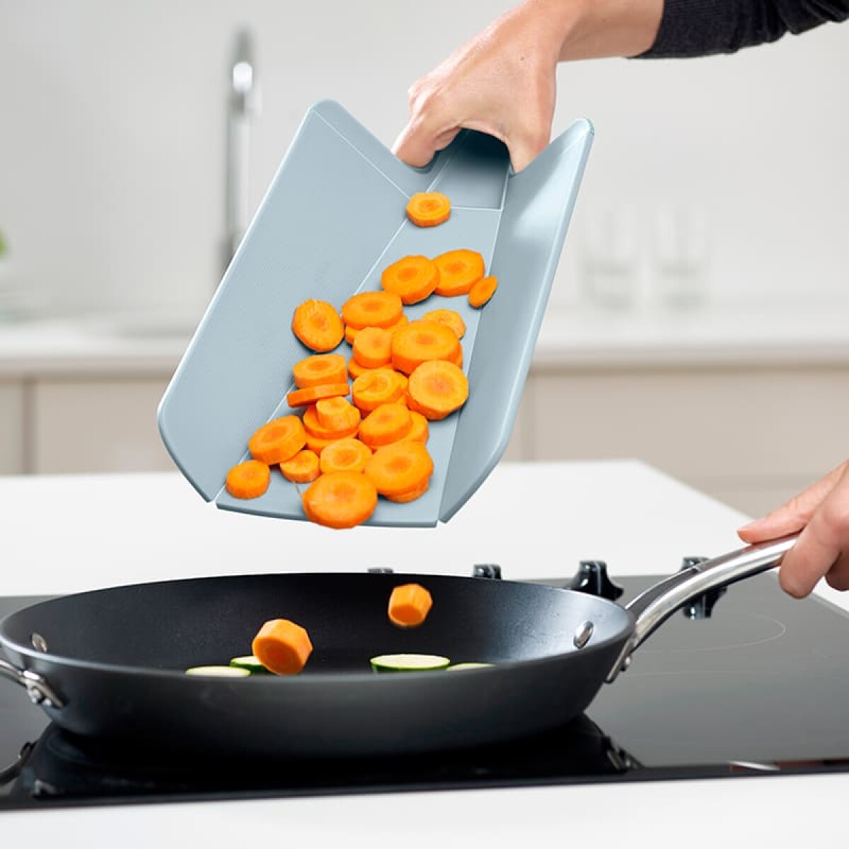 Tabla de cocina plegable doble y volcá 