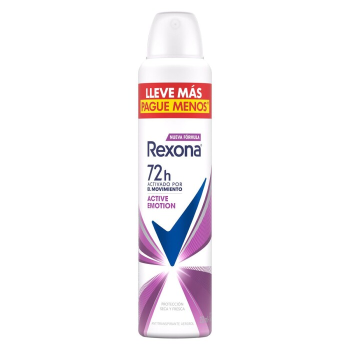REXONA ACTIVE EMOTION DESOD.SP.LLEV+PAG- única