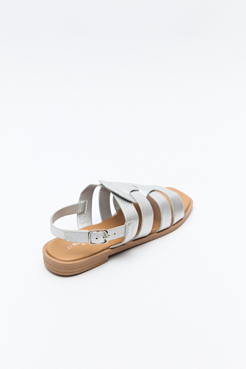 SANDALIA SHARMA Plateado