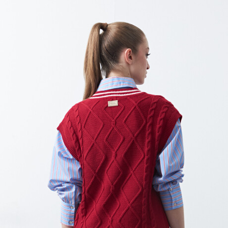 CHALECO ANTLIA Rojo Oscuro