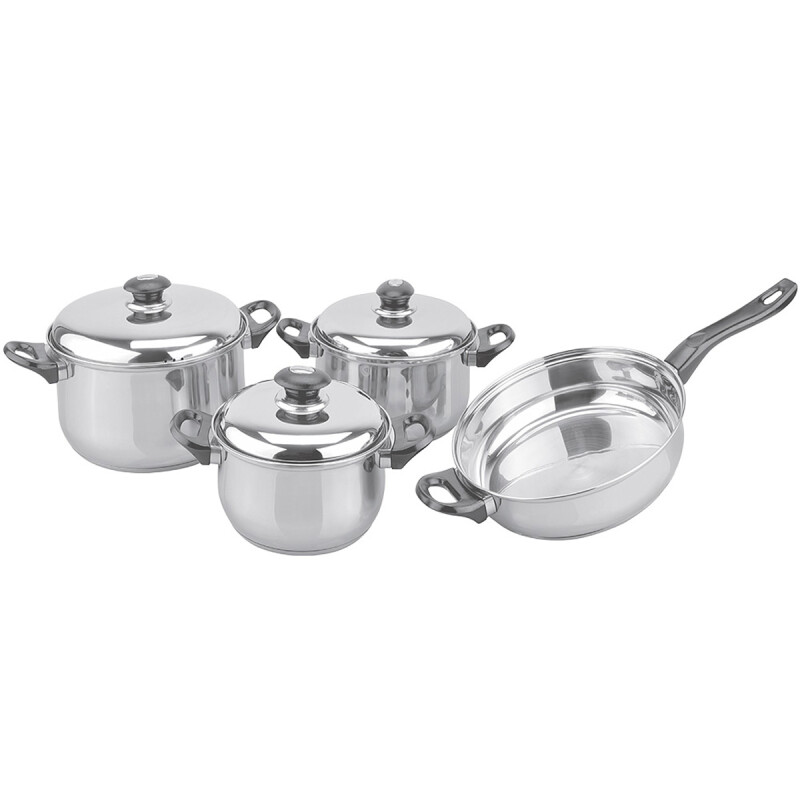 BATERIA DE COCINA 7 PZAS CUORI VOLTERRA BATERIA DE COCINA 7 PZAS CUORI VOLTERRA