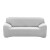 Cubre Sofá Elástico Elastizado Funda 3 Cuerpo Plaza Variante Color Gris 2