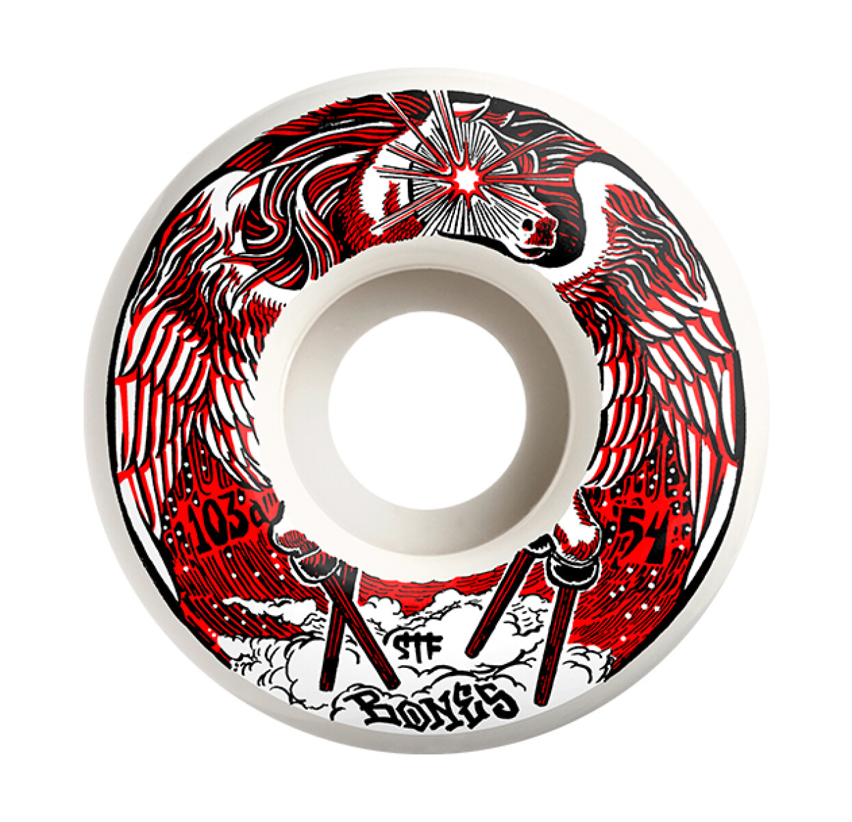 Ruedas Bones STF Peg Leg Asu V1 54mm 103a 