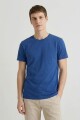 Remera cuello redondo ICONIC 150 AZUL OSCURO