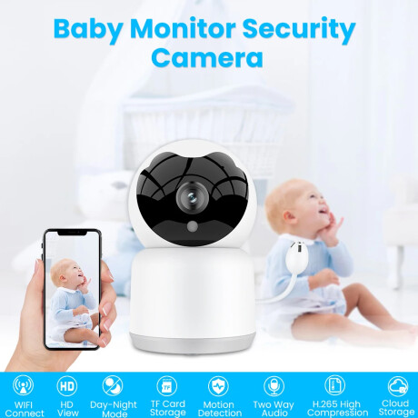 Cámara Baby Tuya Smart Wifi 3MP SM-E10-3MP 001