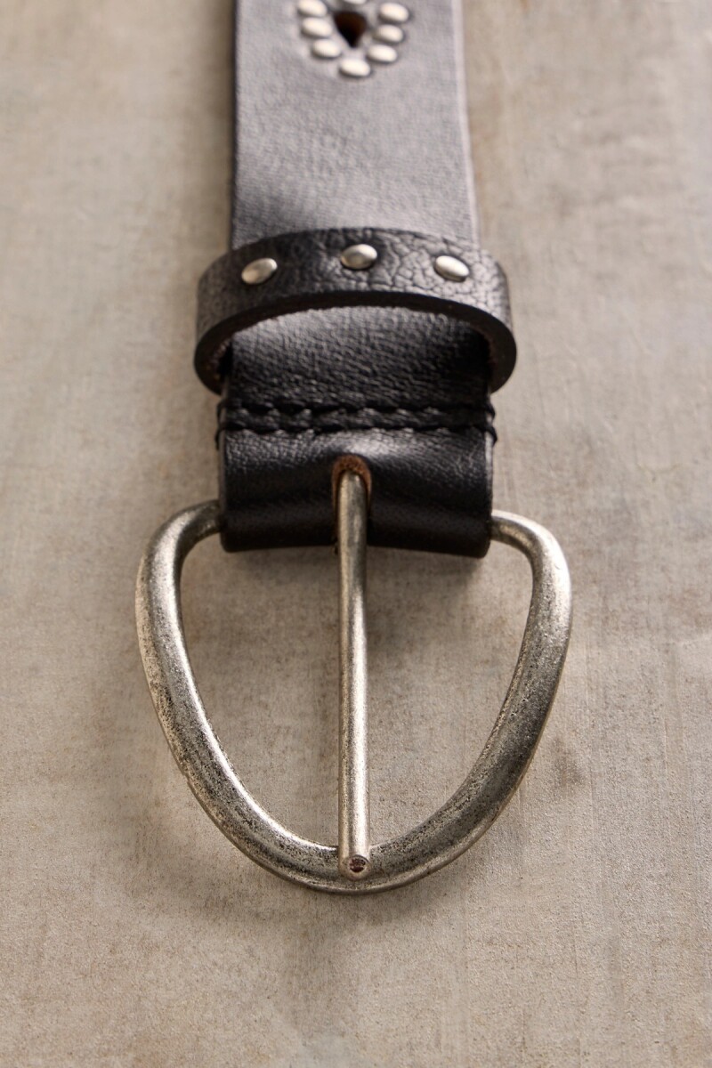 CINTURON STUD PRESTON Negro