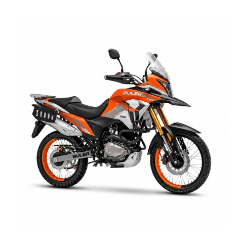 Moto Buler Rally 250cc Rayos V4 2026 Naranja