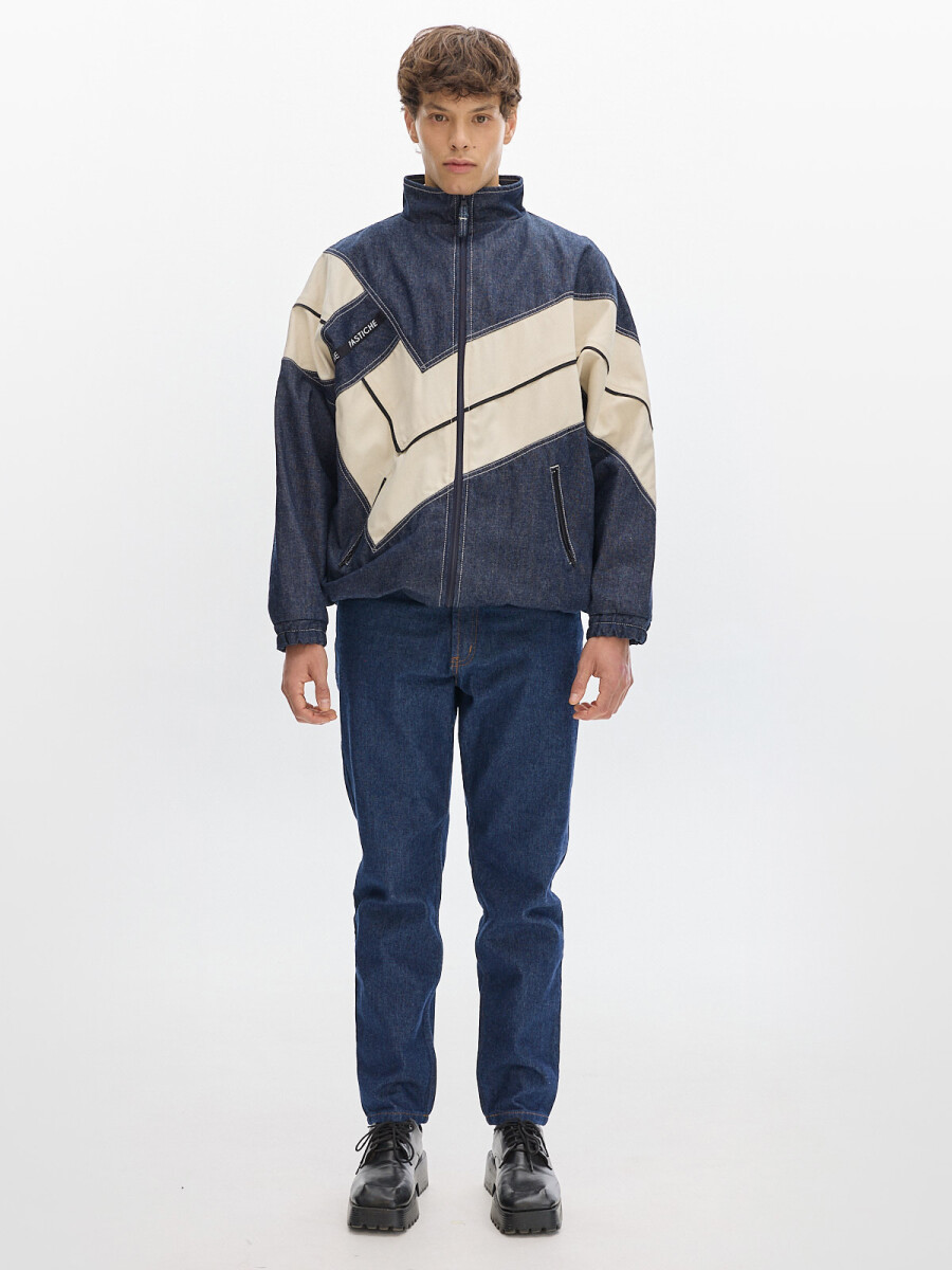 Campera Olímpica Denim Raw - Blue 