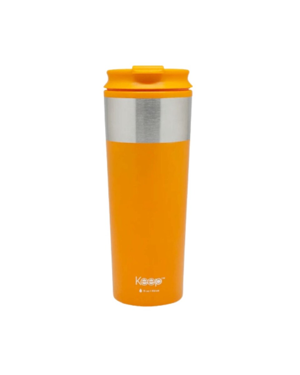 MUG METÁLICO KEEP - Naranja 