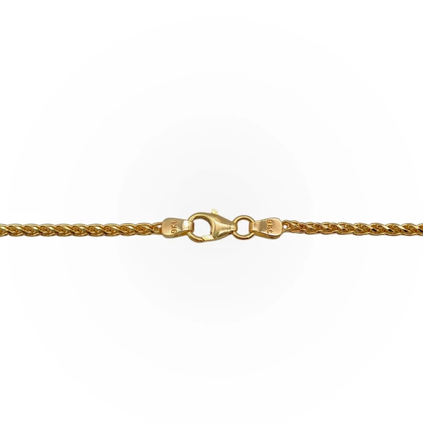 Cadena oro Espiga -Oro bajo -Sin Piedra-CD8079 sinpiedra