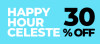30% HAPPY HOUR CELESTE