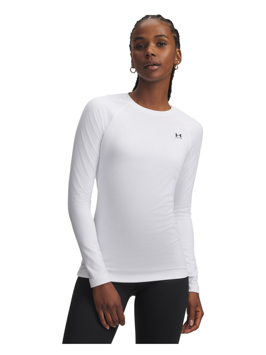 Buzo Under Armour CG AUTHENTICS CREW de Mujer - 701A100022 - Blanco 