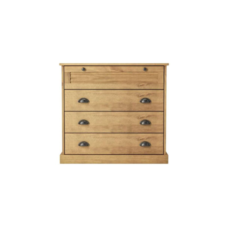Comoda 4 cajones Li­nea Valenciana Natural