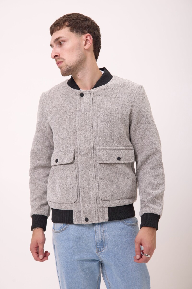 Campera SIL GRIS