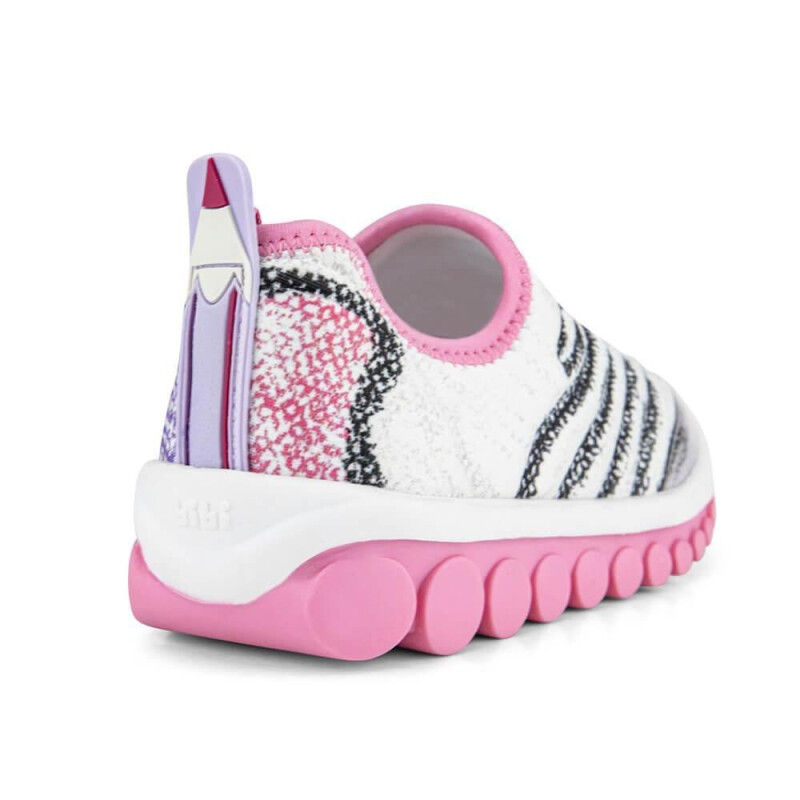 Championes de Niños Bibi Roller 2.0 Gris - Rosa