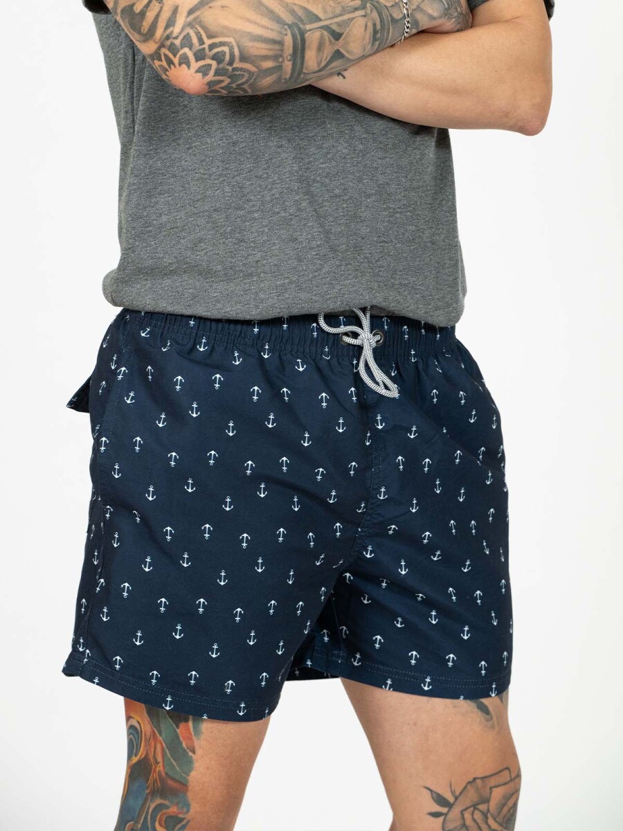 Short Estampado - Anclas 