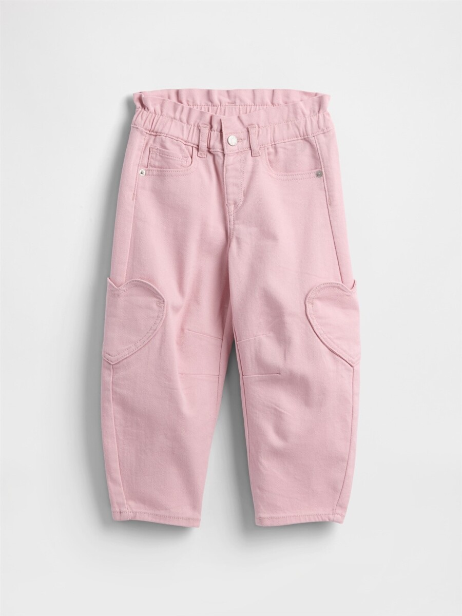 Jean Horseshoe Toddler Niña - Pure Pink 
