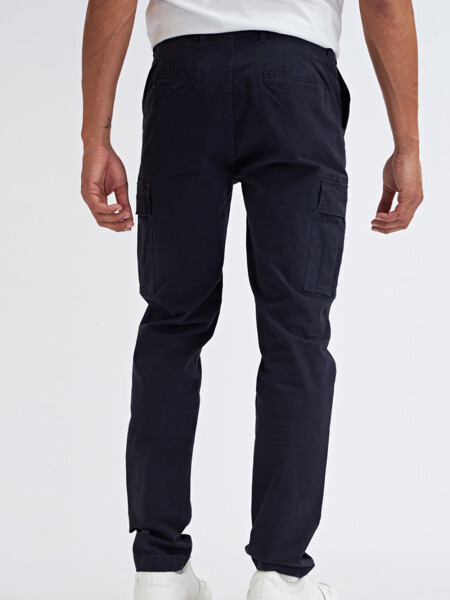 Pantalón cargo clásico Azul Marino