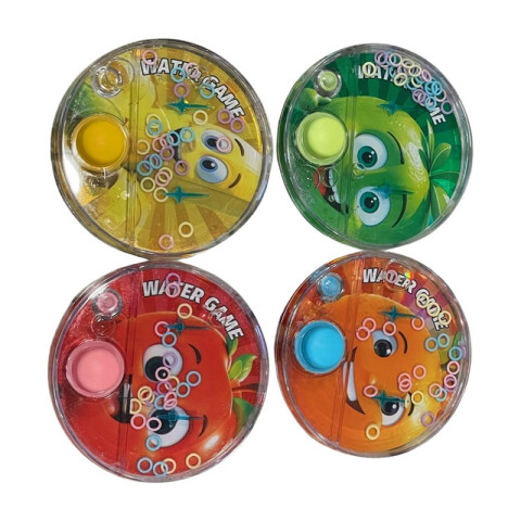 Juego de agua embocar aros 4 diseños frutas Juego De Agua Embocar Aros 4 Diseños Frutas