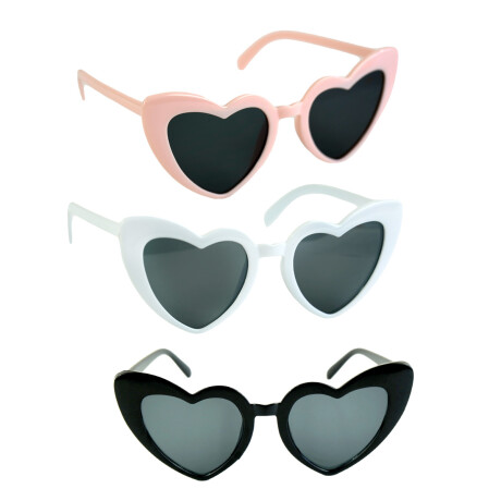 LENTES COTILLON PLASTICO CORAZON LENTES COTILLON PLASTICO CORAZON