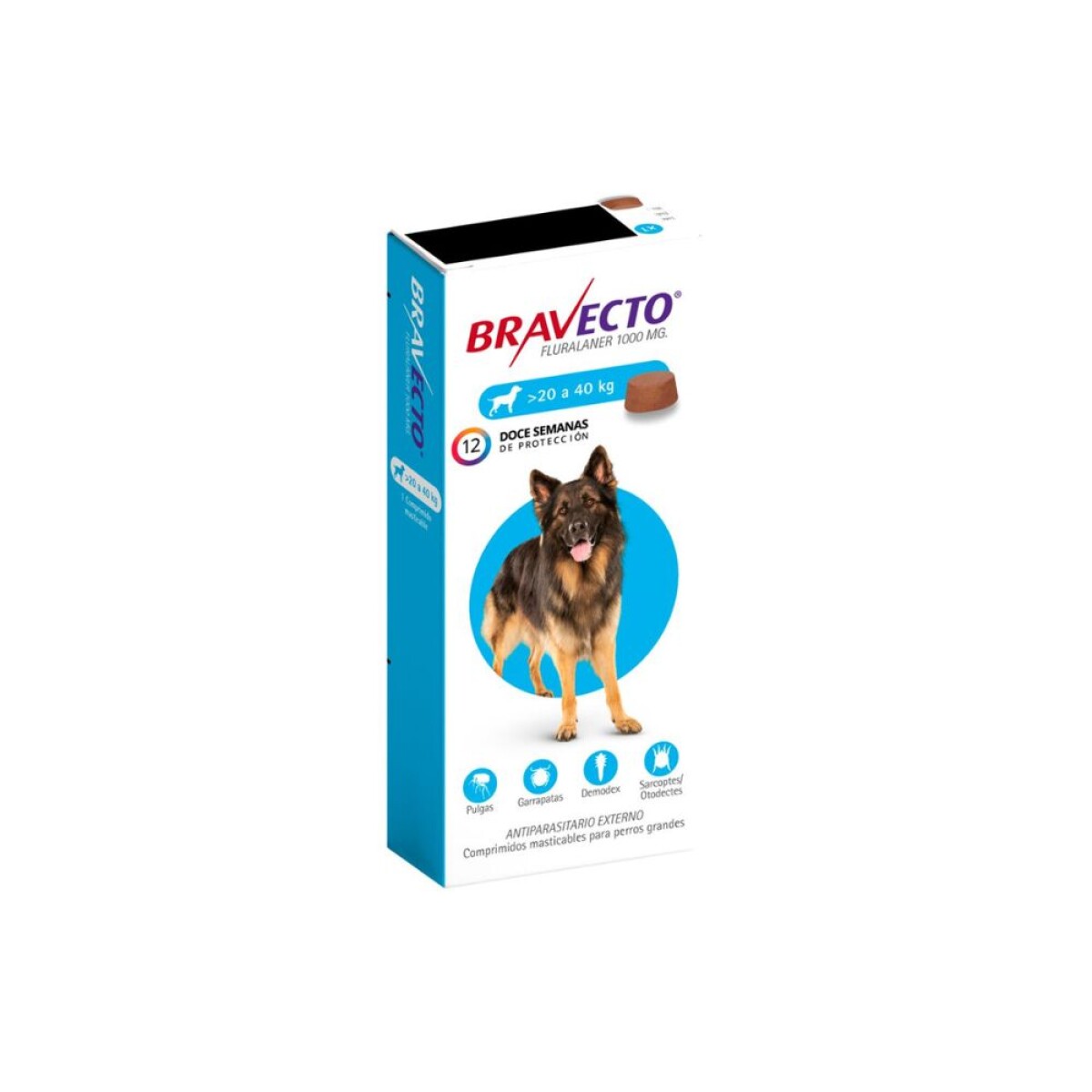 Bravecto 20 a 40 kg 