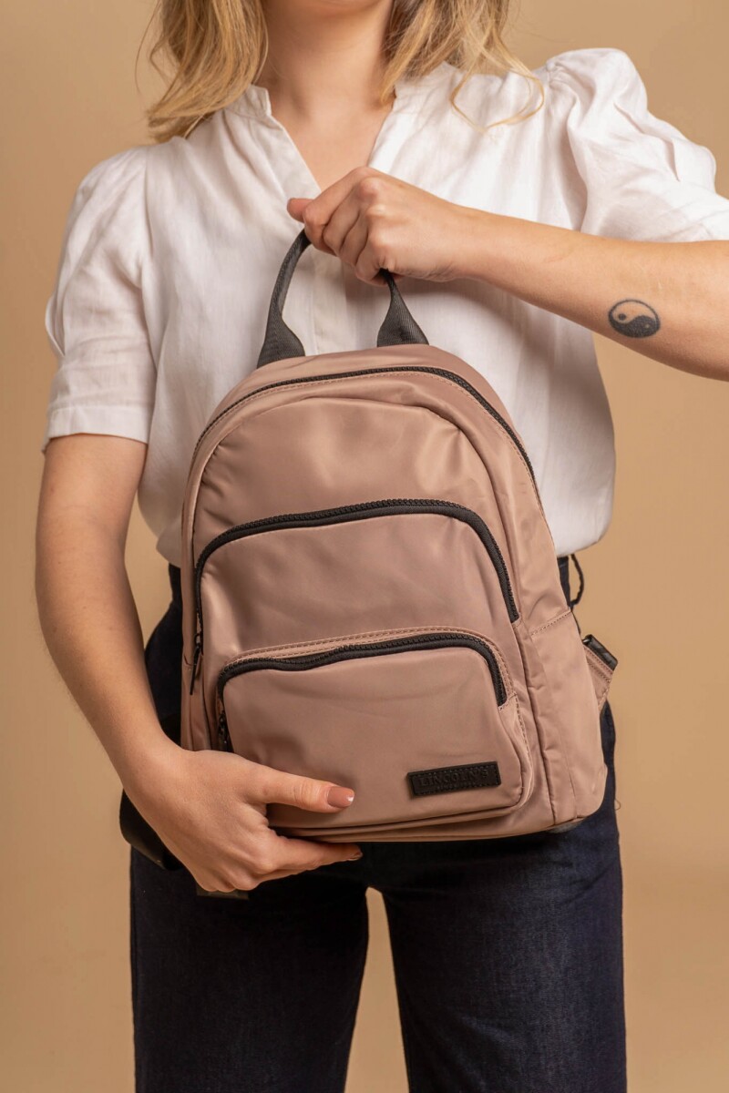 MOCHILA FLOR DE LOTO - NUDE 