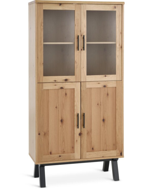 Vitrina SANDBY 2 puertas roble natural Vitrina SANDBY 2 puertas roble natural