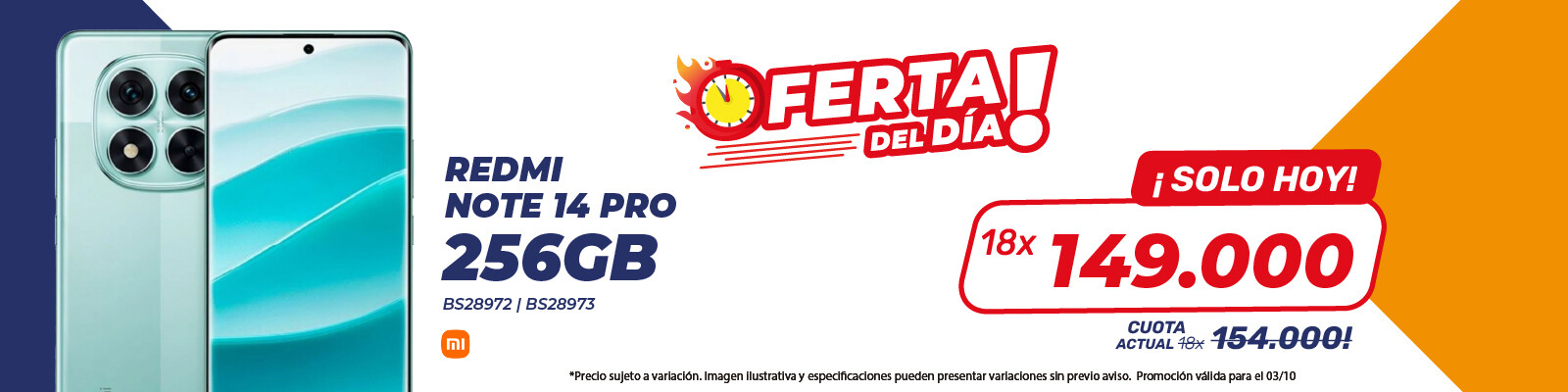 Oferta 3 del dia 03/10