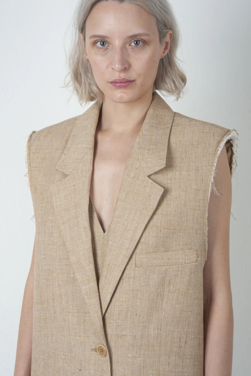 CHALECO Beige