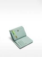 Cartera Con Textura azul