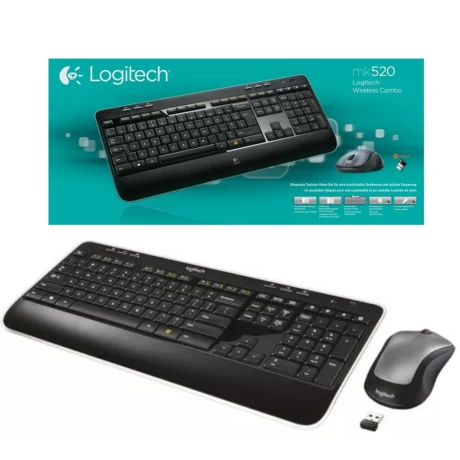 Combo Logitech MK520 Teclado y Mouse Inalambrico 001