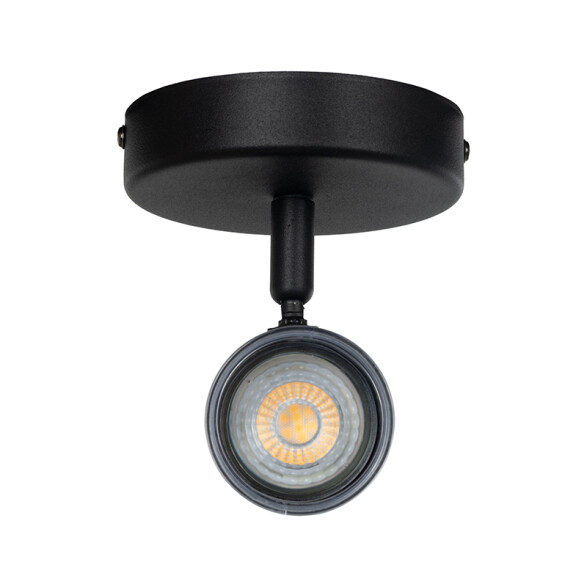 Aplique de pared acero negro GU10 EG6400