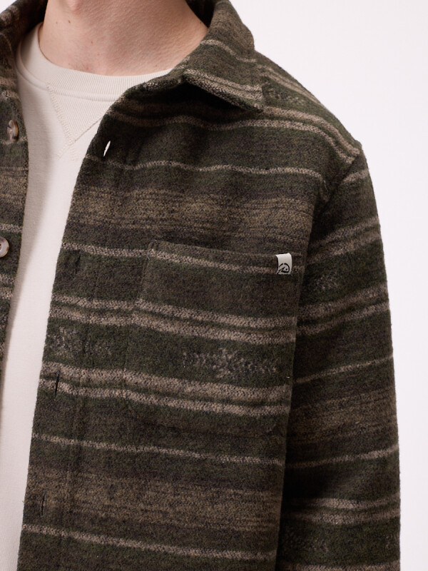 CAMISA TATON RUSTY Verde Oscuro