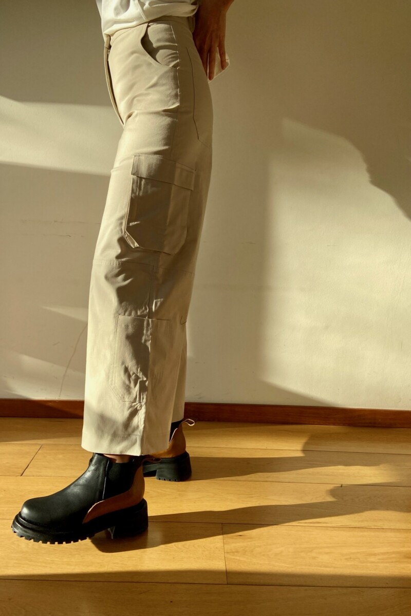 Pantalón Tallo Beige