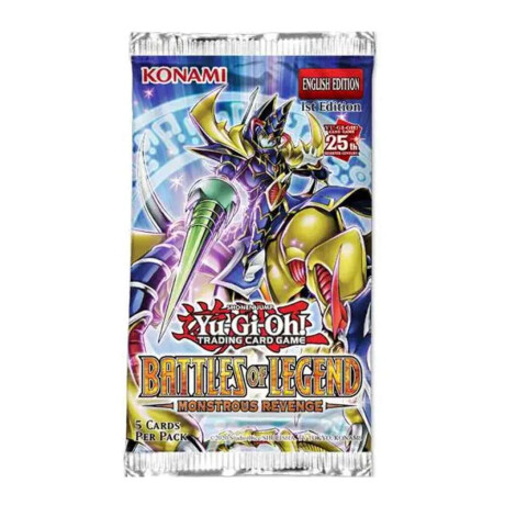 Booster Yu-Gi-Oh! Battles of Legend - Monstrous Revenge [Ingles]