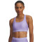 UA Crossback Mid Bra-PNK PPL-538