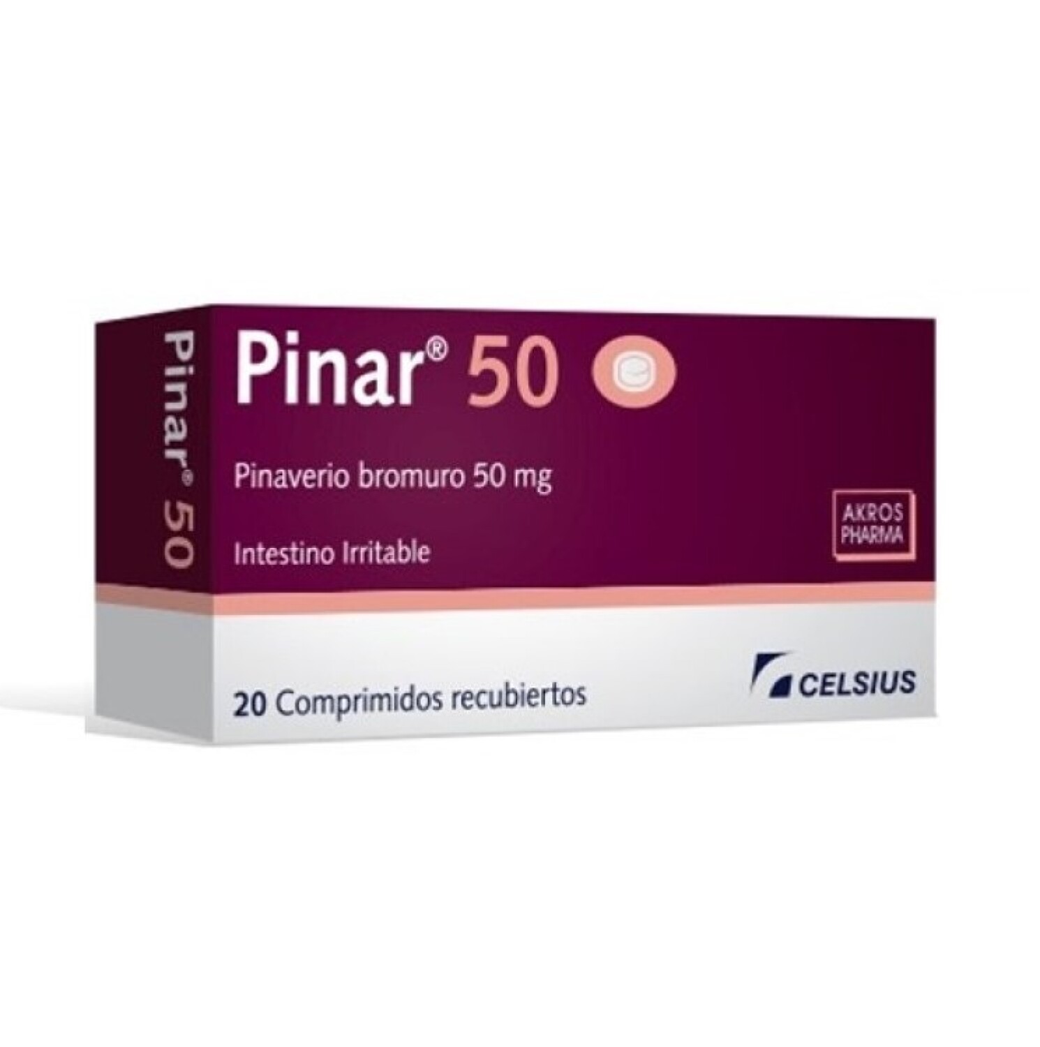 Pinar 50mg 20 COM — San Roque