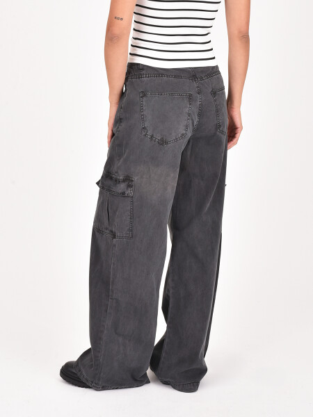 CARGO FATIMA GRIS OSCURO