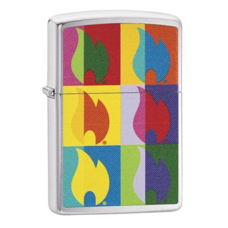 Encendedor Zippo abstract flame desing - 26923 Encendedor Zippo abstract flame desing - 26923