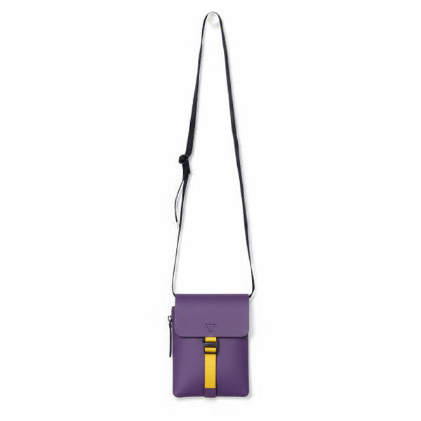 Mini Bolso Gastón Luga Splash Brooklyn 1/2L Impermeable Violeta 1