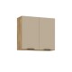 MUEBLE AEREO PARA COCINA DOS PUERTA DE 0.80cm SERIE VIV ALUMINIO KITS PARANA GAMAS DE BEIGE