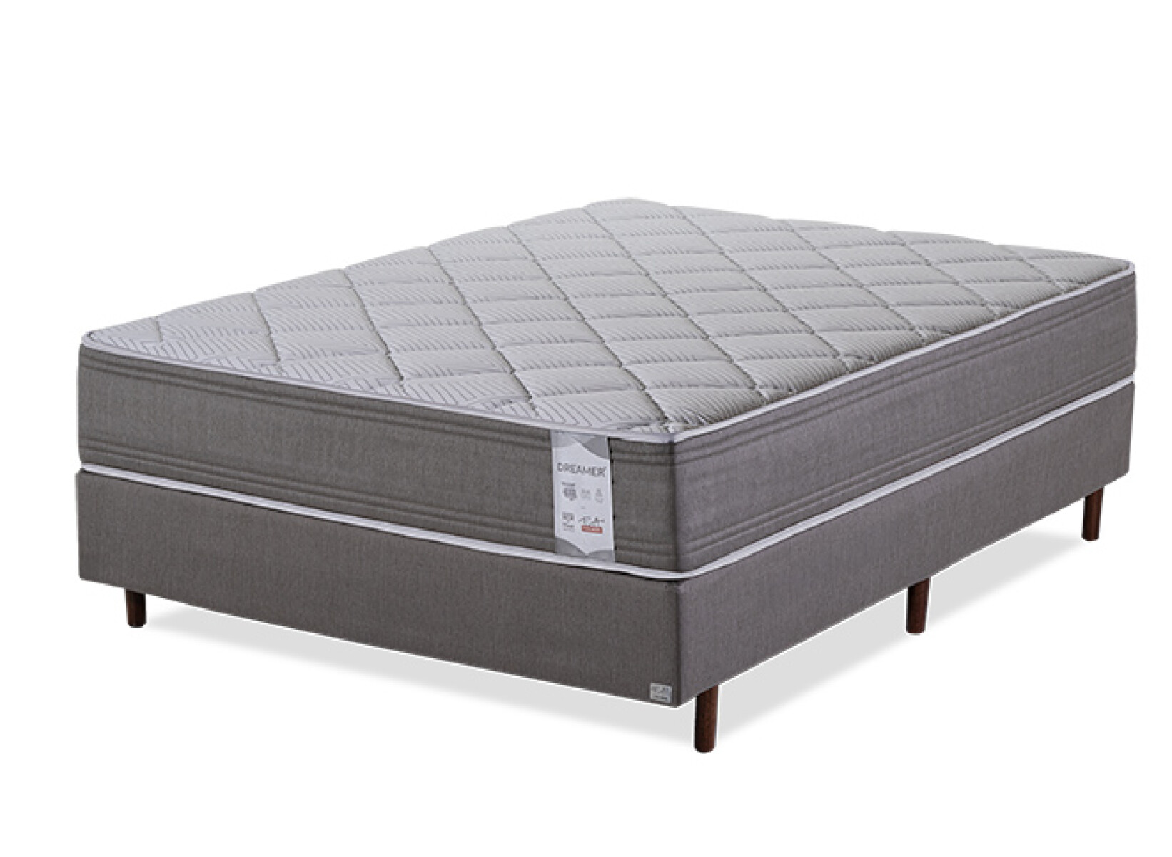 Conjunto Colchón + Sommier Dreamer Smart Queen 158x198x25 