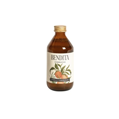Bendita Kombucha pomelo y lemongrass 250ml Bendita Kombucha Pom/lemo 250m