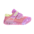 Championes de Niña KIDY con velcros Rosa - Amarillo