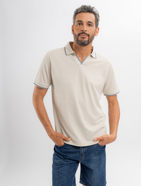 Remera m/c pique topo