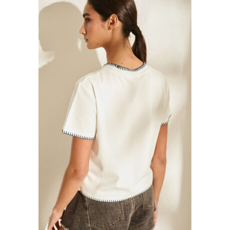 Tshirt Savia Cute Crudo Y Azul