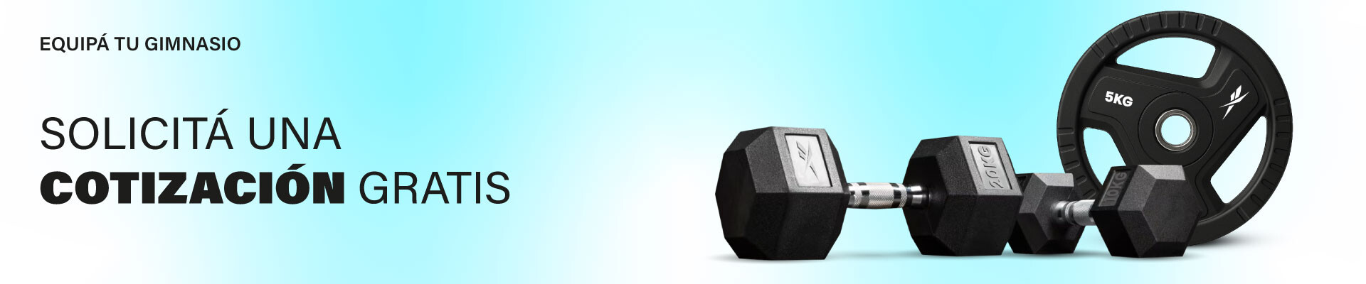Equipá tu gimnasio