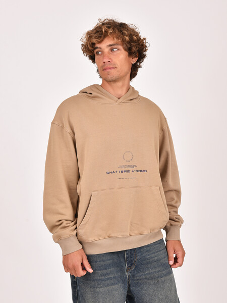 HOODIE SIMON CULTURE BEIGE