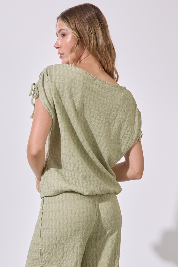 Blusa Texturada VERDE