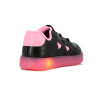 Molekinha Zapato Casual Infantil C/luces Negro-rosa Claro